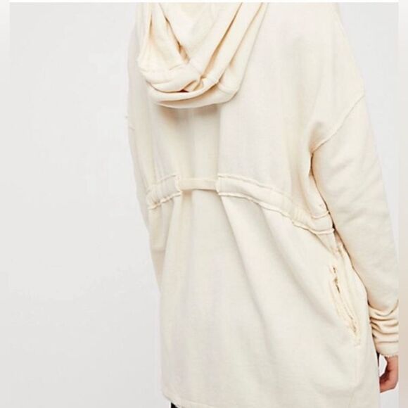 Oh Pretty Daze White Cardigan FREE PEOPLE Size Medium - Picture 3 of 5